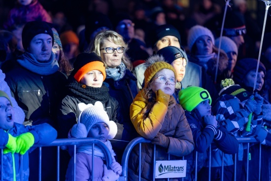 2024.12.08 - Spotkanie z Mikołajem z Rovaniemi na Rynku Kościuszki