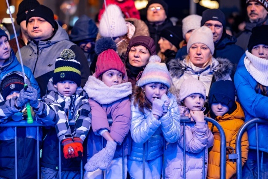 2024.12.08 - Spotkanie z Mikołajem z Rovaniemi na Rynku Kościuszki