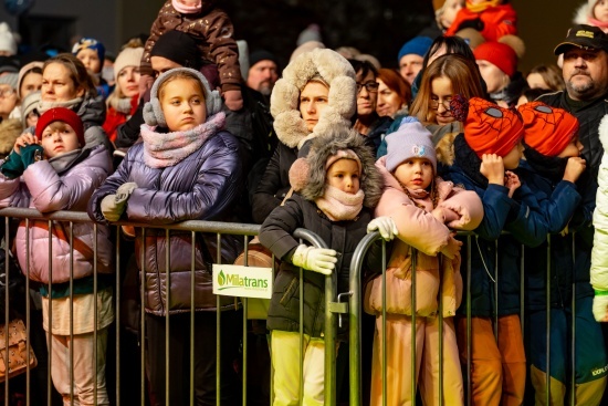 2024.12.08 - Spotkanie z Mikołajem z Rovaniemi na Rynku Kościuszki