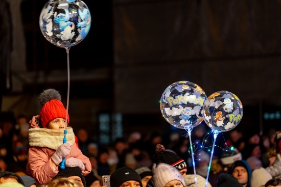 2024.12.08 - Spotkanie z Mikołajem z Rovaniemi na Rynku Kościuszki