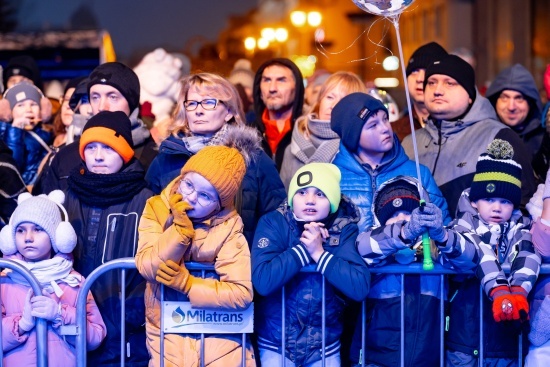 2024.12.08 - Spotkanie z Mikołajem z Rovaniemi na Rynku Kościuszki