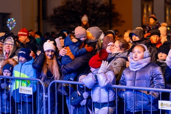 2024.12.08 - Spotkanie z Mikołajem z Rovaniemi na Rynku Kościuszki