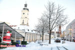 Centrum Białegostoku zimą