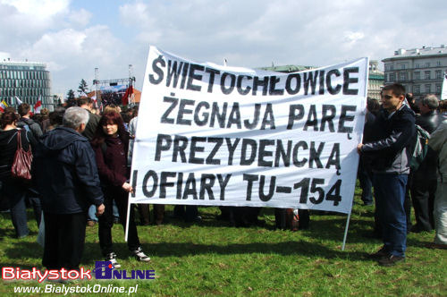 Tragedia pod Smoleńskiem:Uroczystości żałobne w Warszawie