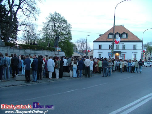 Marsz miesiąc po śmierci Jana Pawła II