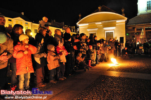 Fireshow na Rynku Kościuszki