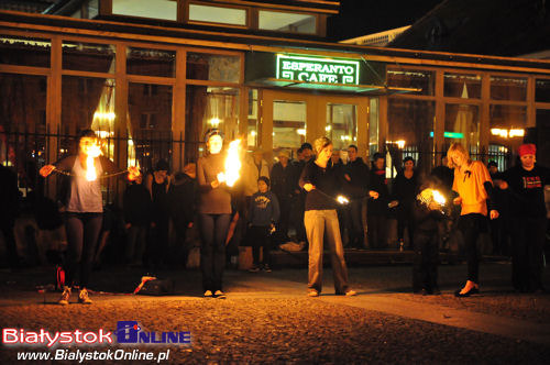 Fireshow na Rynku Kościuszki