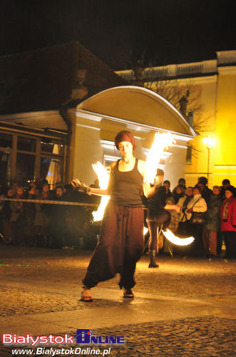 Fireshow na Rynku Kościuszki