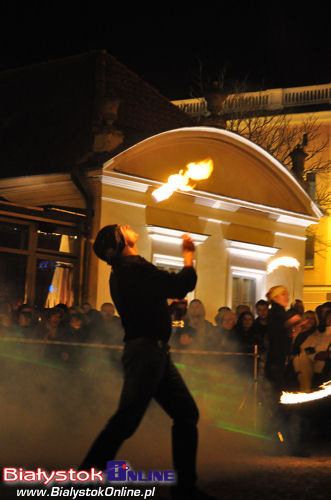 Fireshow na Rynku Kościuszki