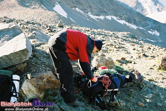 Mont Blanc. Sierpień 2003