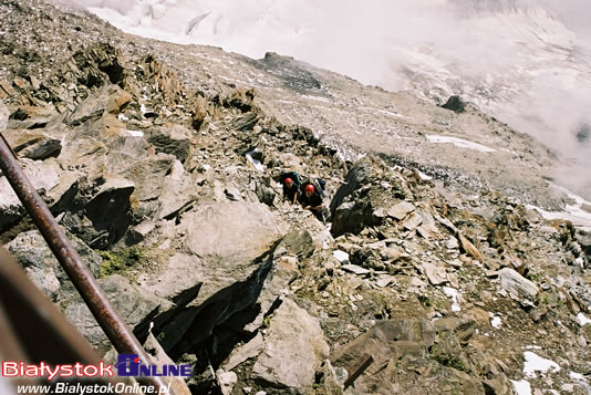 Mont Blanc. Sierpień 2003