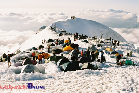 Mont Blanc. Sierpień 2003