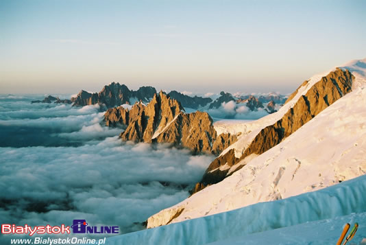 Mont Blanc. Sierpień 2003