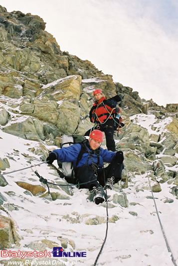 Mont Blanc. Sierpień 2003