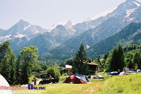 Mont Blanc. Sierpień 2003