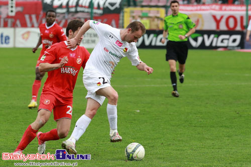 Mecz Widzew Łódź - Jagiellonia Białystok