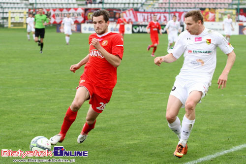 Mecz Widzew Łódź - Jagiellonia Białystok