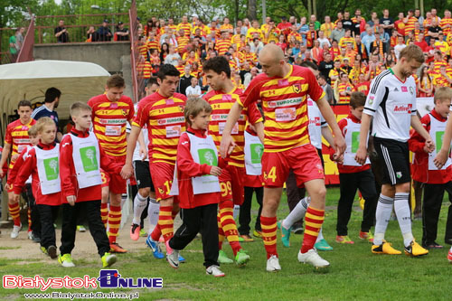 Mecz Jagiellonia Białystok - Legia Warszawa