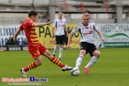 Mecz Jagiellonia Białystok - Legia Warszawa