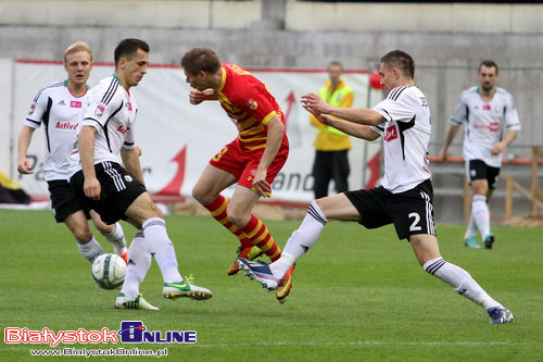 Mecz Jagiellonia Białystok - Legia Warszawa