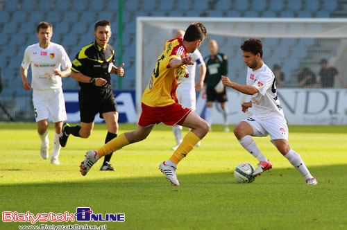 Mecz Korona Kielce - Jagiellonia Białystok