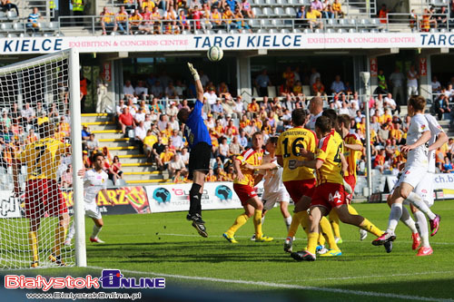 Mecz Korona Kielce - Jagiellonia Białystok