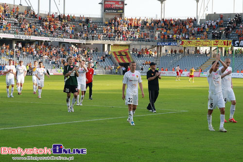 Mecz Korona Kielce - Jagiellonia Białystok