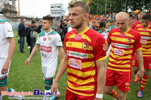 Mecz Jagiellonia Białystok - Śląsk Wrocław