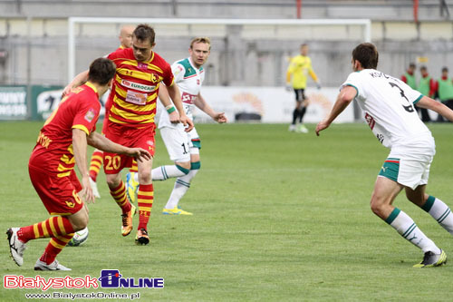 Mecz Jagiellonia Białystok - Śląsk Wrocław