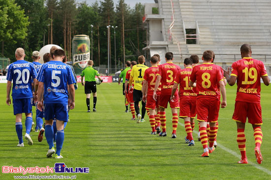 Mecz Jagiellonia - Ruch Chorzów