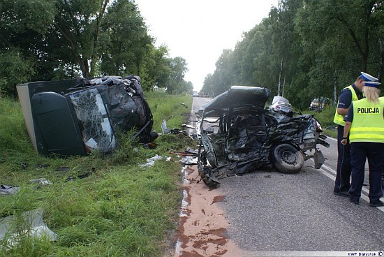 Tragiczny wypadek w miejscowości Podbagny