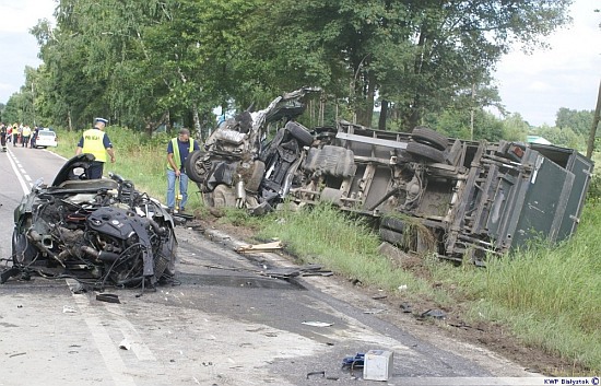 Tragiczny wypadek w miejscowości Podbagny