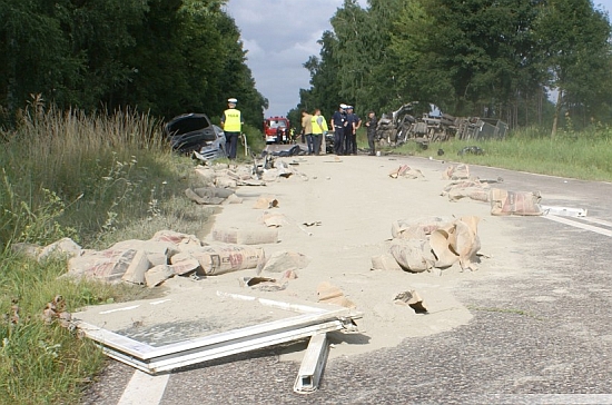 Tragiczny wypadek w miejscowości Podbagny