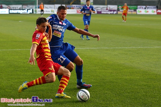 Mecz Podbeskidzie Bielsko-Biała - Jagiellonia 