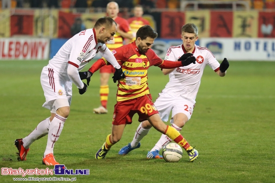 Mecz Jagiellonia Białystok - Wisła Kraków