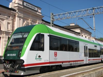 Szynobus z bliska na początek Tygodnia Zrównoważonego Transportu