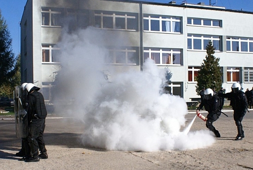 Ćwiczenia białostockich policjantów