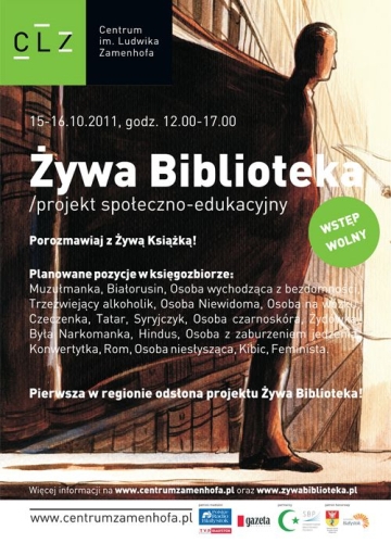 Porozmawiaj z Żywą Książką! Pierwsza w regionie odsłona projektu Żywa Biblioteka