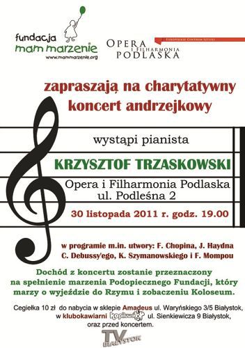 Charytatywny Koncert Andrzejkowy w filharmonii