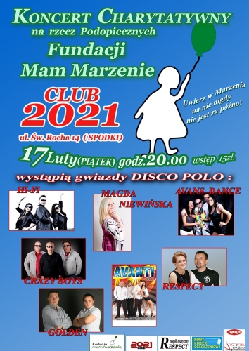 Charytatywny koncert na rzecz podopiecznych Fundacji Mam Marzenie