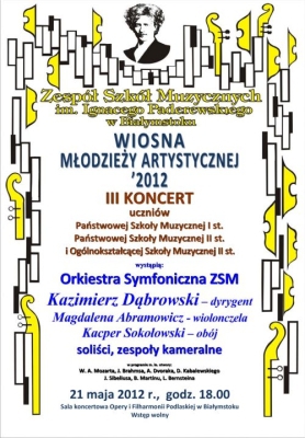 Wiosna Młodzieży Artystycznej. Koncert w OiFP