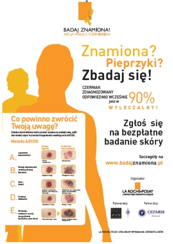 Kampania "Badaj Znamiona" w aptekach. Weź udział w darmowych badaniach, nie lekceważ czerniaka 