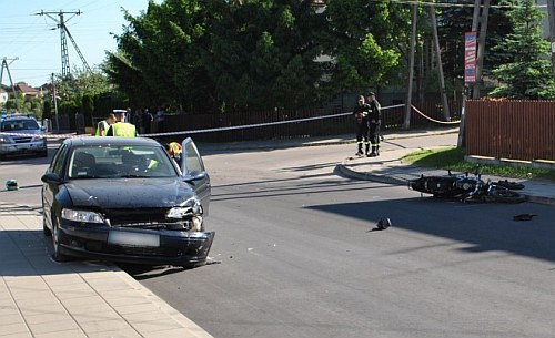 Tragiczny wypadek w Sokółce. Zginął 15-letni motorowerzysta