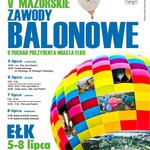 5 lipca rozpoczną się V Mazurskie Międzynarodowe Zawody Balonowe