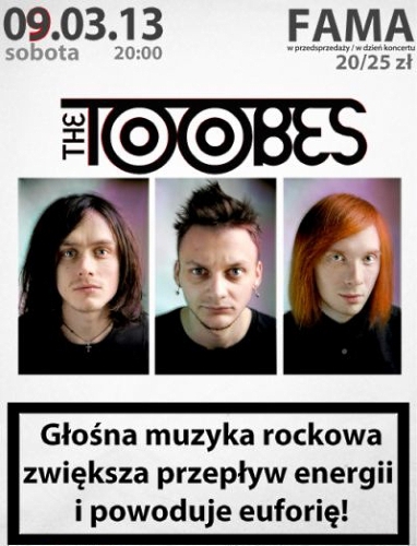 Czysta rockowa erupcja, czyli The Toobes. Mamy bilety na koncert zespołu [WIDEO]