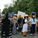 Ulicami Białegostoku przeszedł Marsz Zebry. Dzieci promowały bezpieczne zachowania na drodze