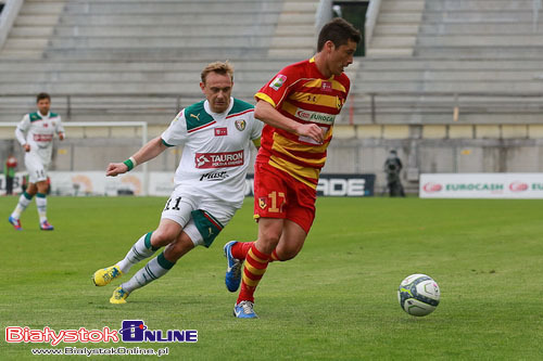 Jagiellonia Białystok przegrała drugi sparing