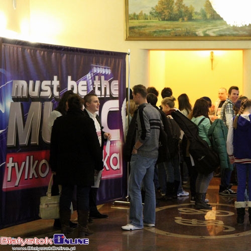 Casting do telewizyjnego show "Must be the music. Tylko muzyka"