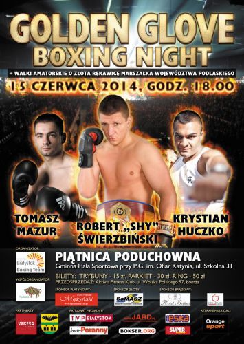 Bokserzy powalczą na Golden glove boxing night w Piątnicy