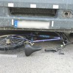 Ciężarówka potrąciła rowerzystkę. 50-latka w szpitalu